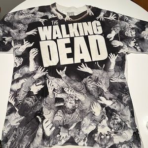 Large Used Walking Dead Branded T-Shirt